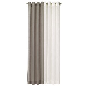 Marble white curtain with grommets