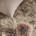 Housse de couette fleurie Protea Sand 