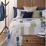 Courtepointe patchwork style campagne moderne Constancia 