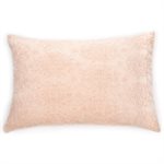 Toro soft pink oblong cushion 