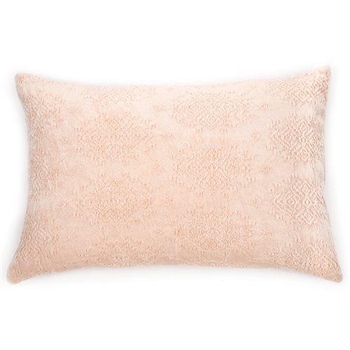 Toro soft pink oblong decorative pillow 
