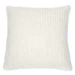 Baba knitted ivory european pillow