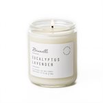 Eucalyptus Lavender soy wax candle - 1 wick
