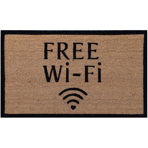 Free wi-fi coco rug 