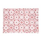 Mosaïque cherry red placemat 
