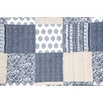 Remi navy and beige quilt