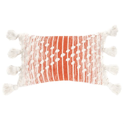 Romy oblong knitted decorative pillow 