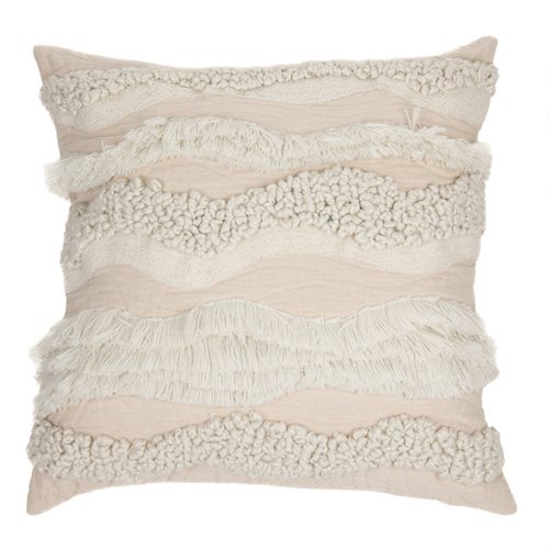 Serenity ivory decorative pillow 