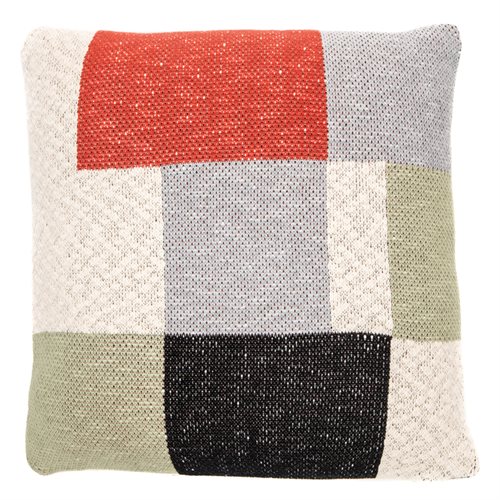 Simon knitted decorative pillow